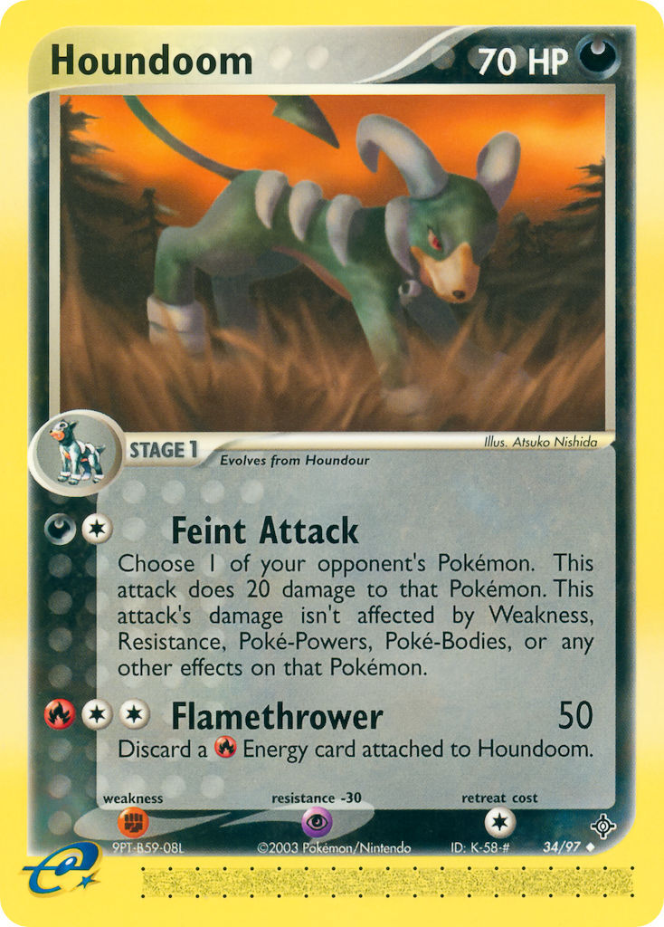 Houndoom - 34/97 - EN