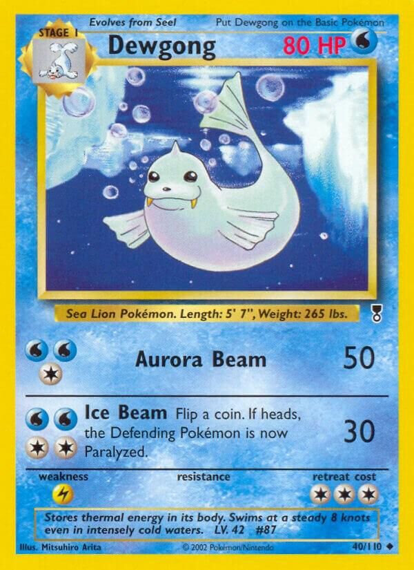 Dewgong - 40/110 - EN Dewgong - 40/110 - EN