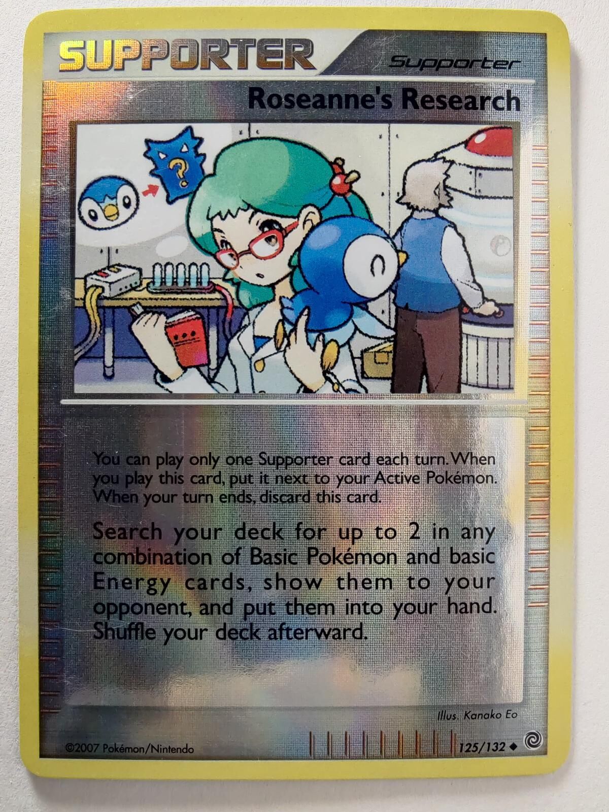 Roseanne’s Research - 125/132 - Reverse Holo - EN
