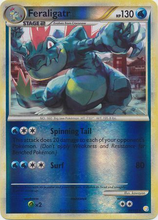 Feraligatr - 20/123 - Reverse Holo - EN Feraligatr - 20/123 - Reverse Holo - EN