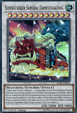 superstarker_samurai_dampfzugk-nig Superstarker Samurai Dampfzugkönig - Yu-Gi-Oh!