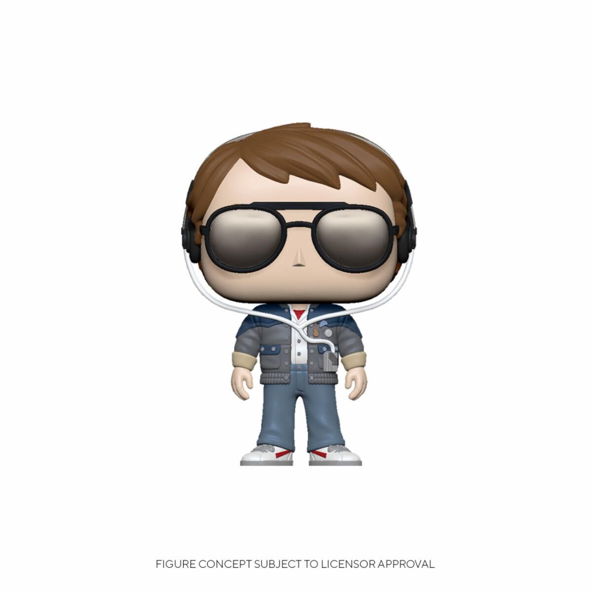 Zurück in die Zukunft POP! Vinyl Figur Marty w/glasses 9 cm