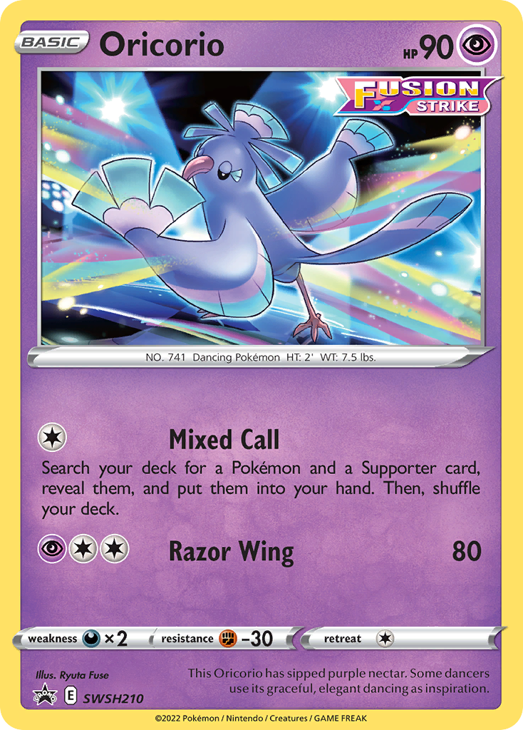 Oricorio - SWSH210/306 - EN