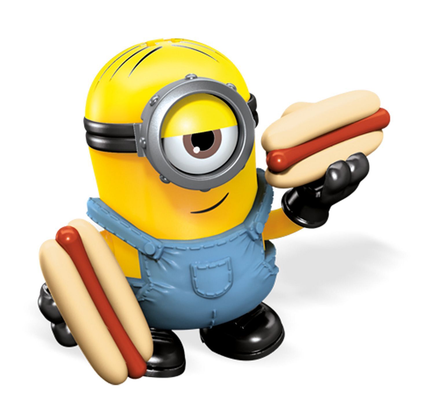 Minions Mega Bloks 63-Piece Construction Set, Flying Hot Dogs