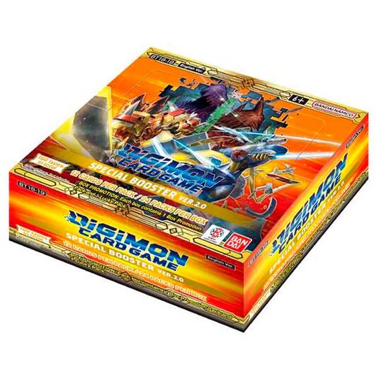 Special Booster Ver.2.0 BT18-19 Booster Display (24)- Digimon Card Game - EN Special Booster Ver.2.0 BT18-19 Booster Display (24)- Digimon Card Game - EN