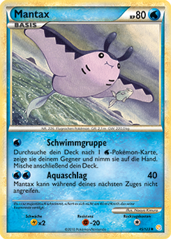Mantax - 45/123 - Reverse Holo - Pokémon TCG - Near Mint