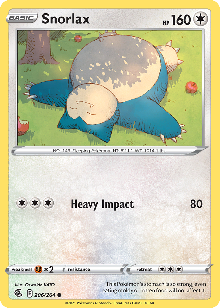Snorlax - 206/264 - EN Snorlax - 206/264 - EN