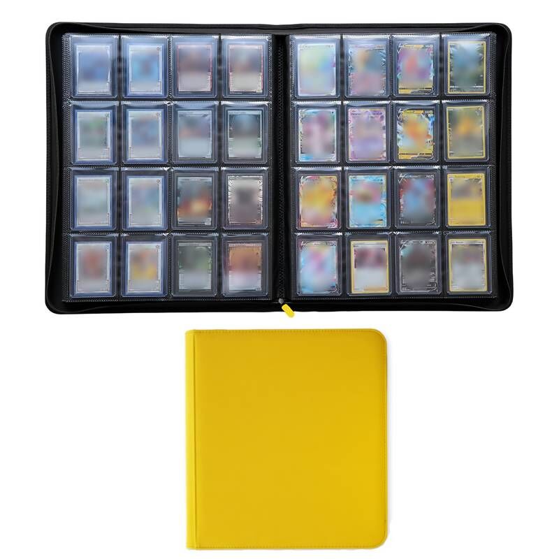 Mega Toploader Binder Order Gelb (512 Cards)