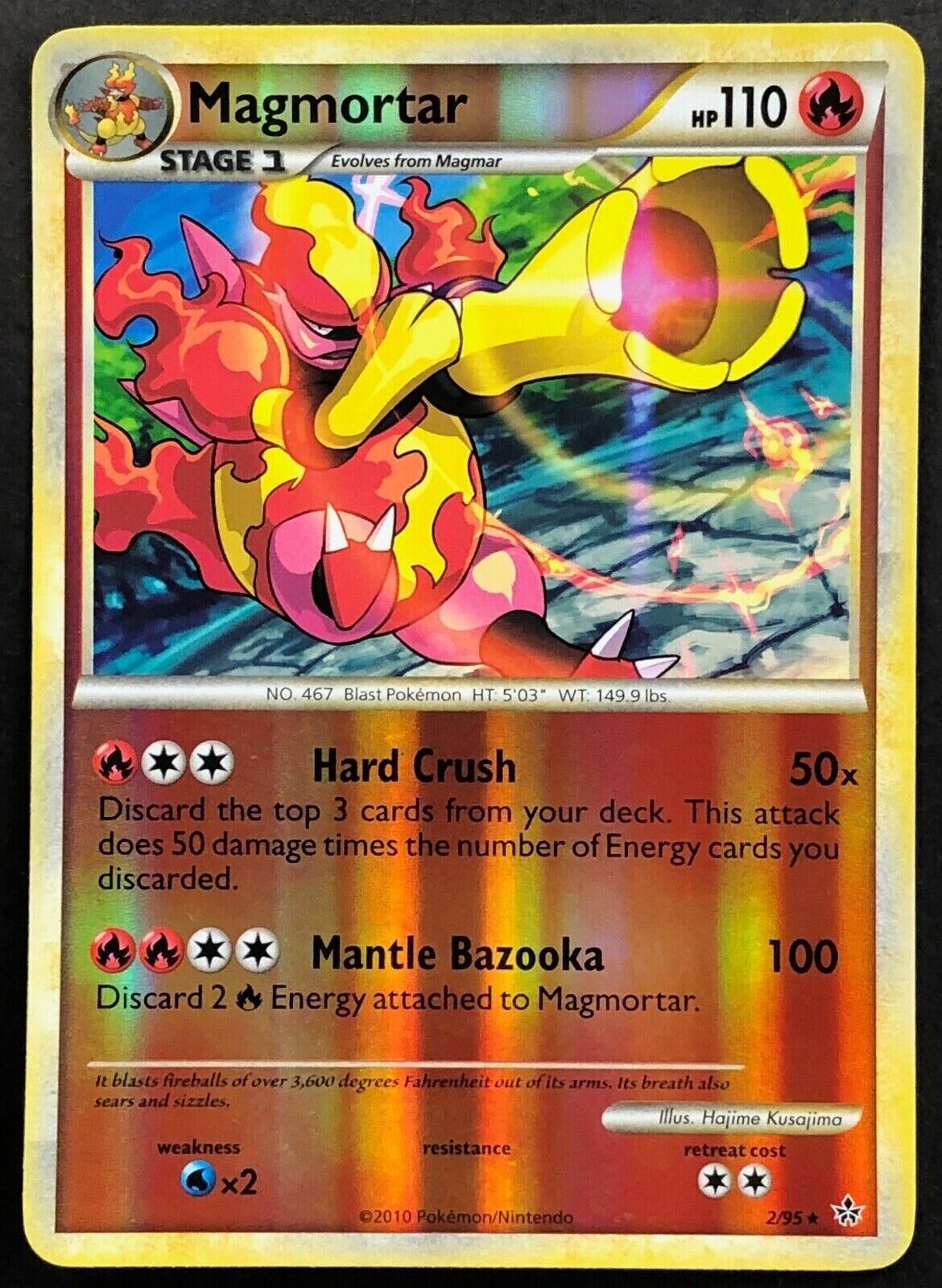 Magmortar - 2/95 - Reverse Holo - EN