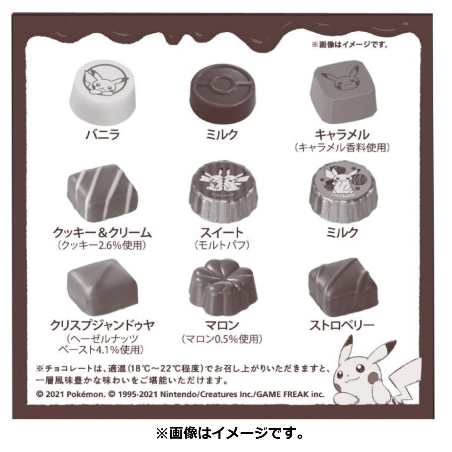 Pokemon Center Original Pikachu Chocolate