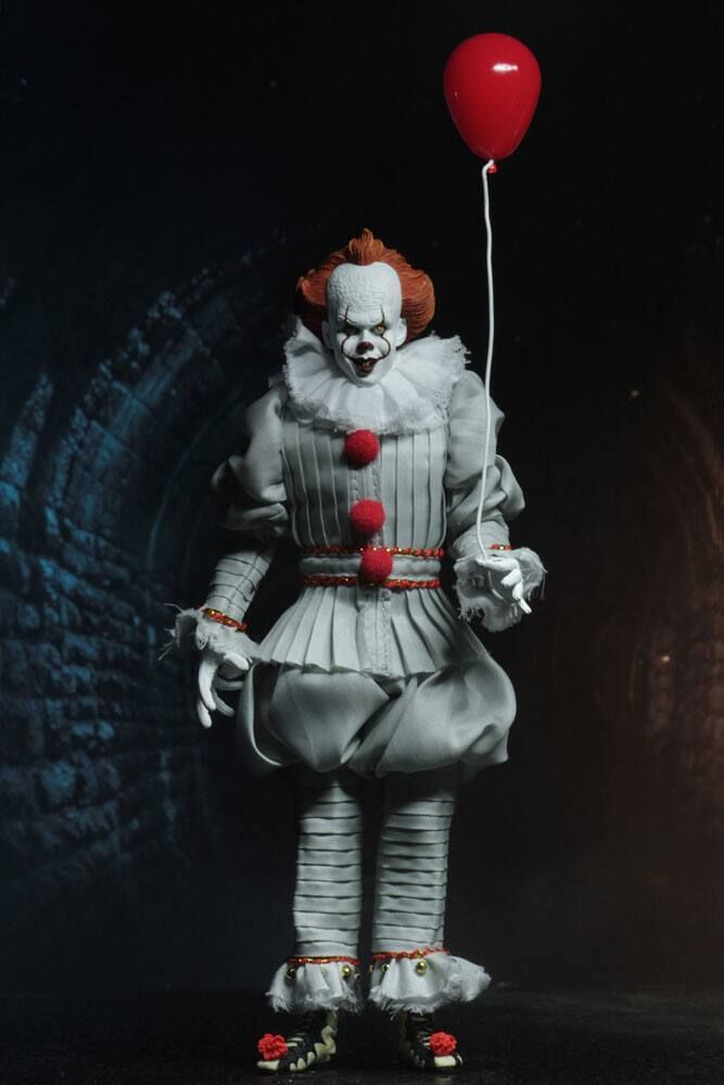 Stephen Kings Es 2017 Retro Actionfigur Pennywise 20 cm