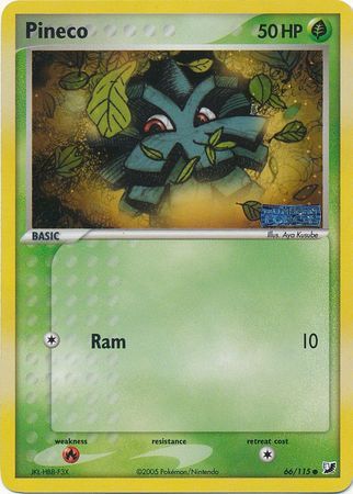 Pineco - 66/115 - Reverse Holo - EN