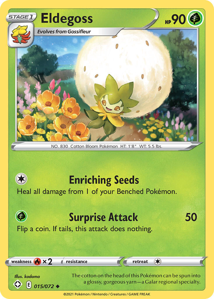 Eldegoss - 015/072 - EN Eldegoss - 015/072 - EN
