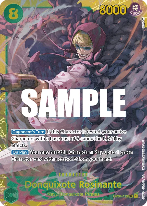 Donquixote Rosinante - OP04-119 - EN