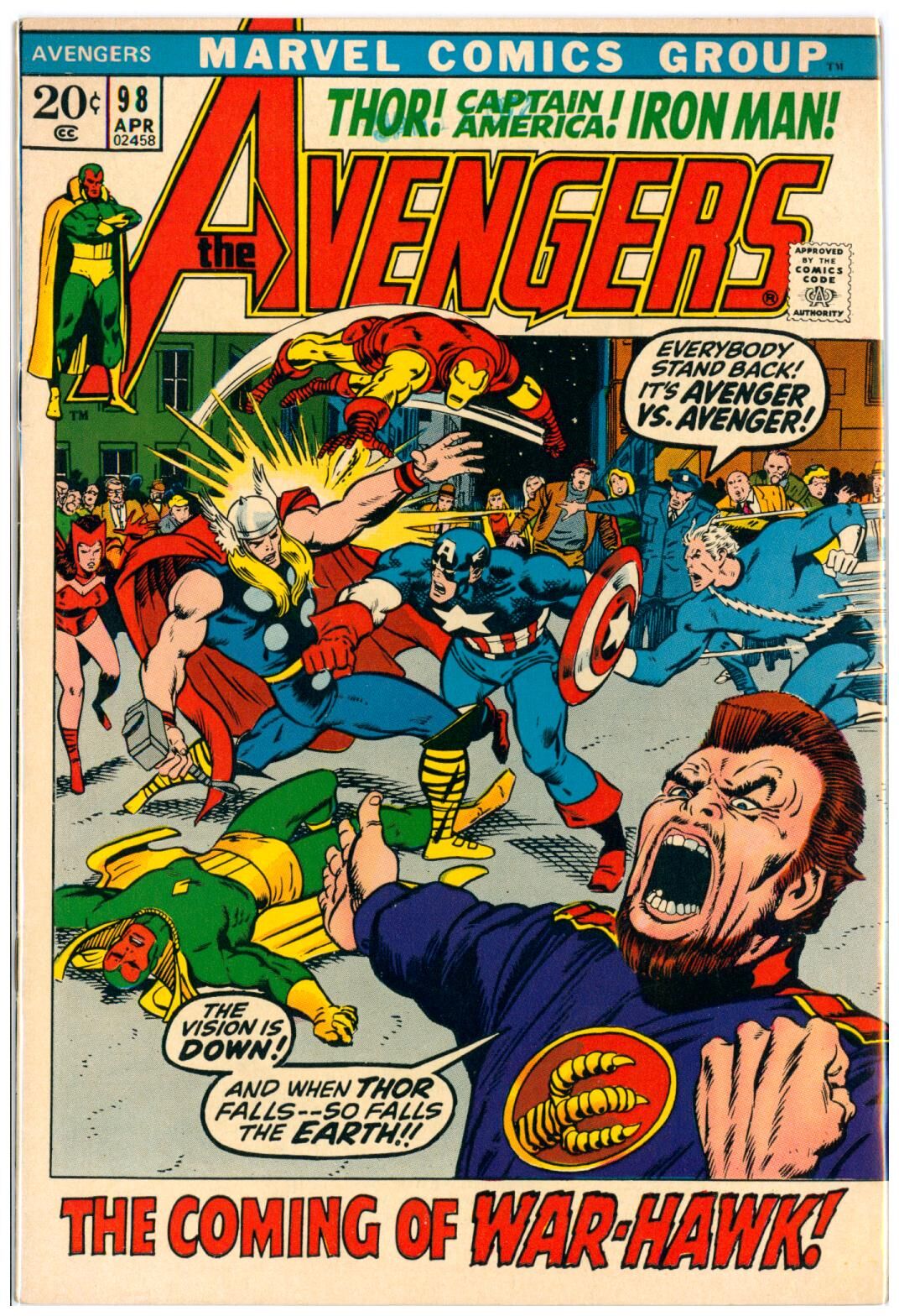 Avengers #98 Avengers #98