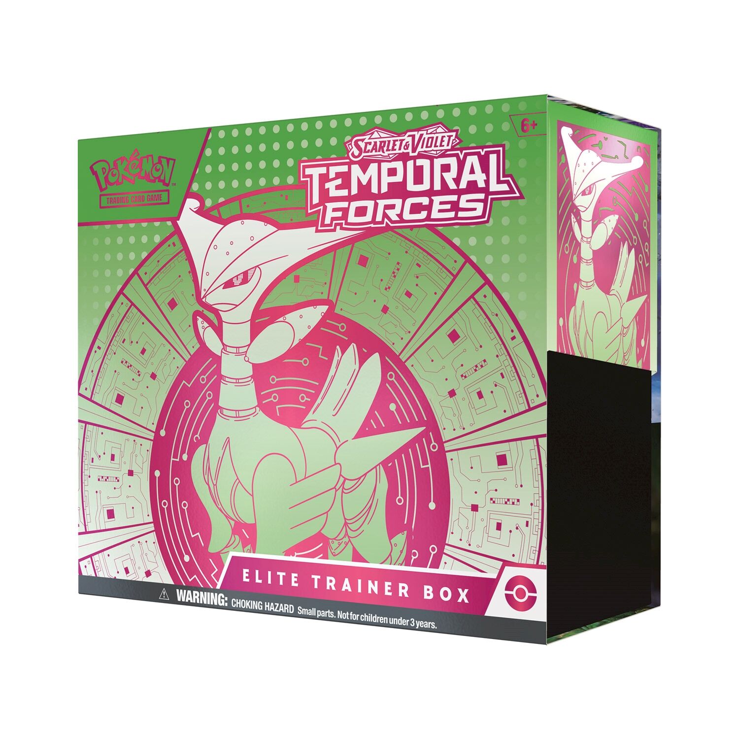 Pokémon TCG: Scarlet & Violet Temporal Forces Iron Leaves Elite Trainer Box - EN