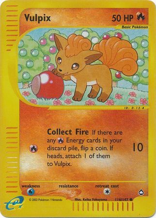 Vulpix - 116/147 - Reverse Holo - EN Vulpix - 116/147 - Reverse Holo - EN