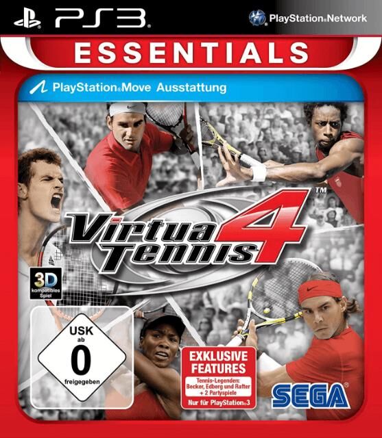 Virtua Tennis 4 [Essentials] - OVP - PS3 - EN