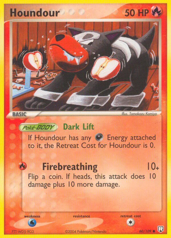 Houndour - 60/109 - Reverse Holo - EN Houndour - 60/109 - Reverse Holo - EN