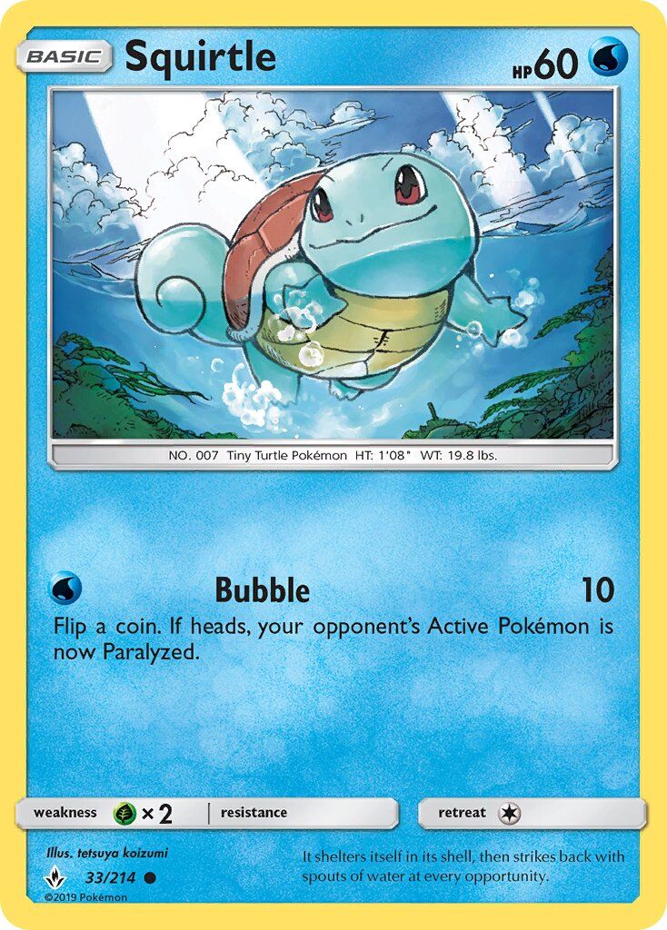 Squirtle - 33/214 - EN