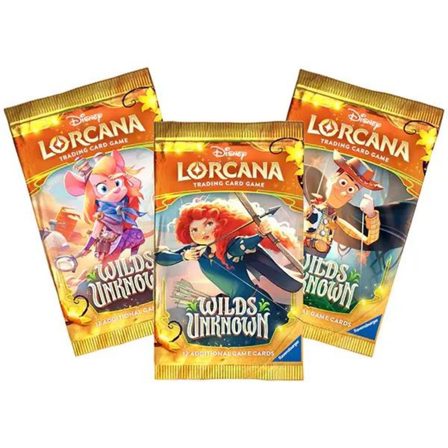 Disney Lorcana 12: Wilds Unknown Booster Pack - 1 Random - EN Disney Lorcana 12: Wilds Unknown Booster Pack - 1 Random - EN