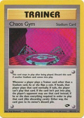 Chaos Gym - 102/132 - Unlimited - EN Chaos Gym - 102/132 - Unlimited - EN