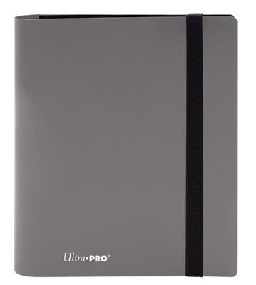 Ultra Pro 4 Pocket Pro Binder Eclipse Smoke Grey