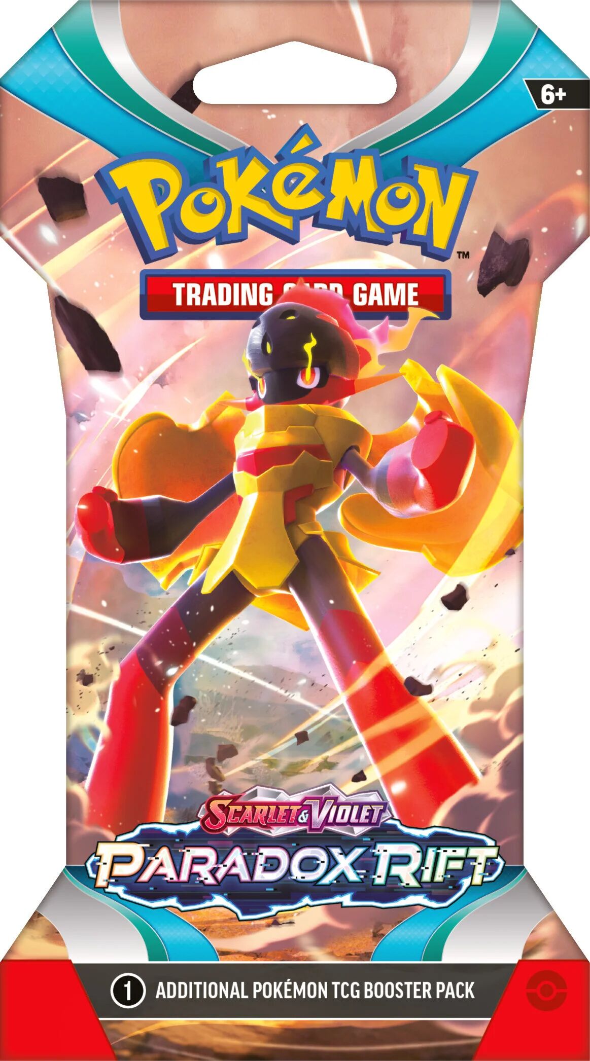 Pokémon TCG: Scarlet & Violet - Paradox Rift Sleeved Booster Pack (10 Cards) 1 Random - EN Pokémon TCG: Scarlet & Violet - Paradox Rift Sleeved Booster Pack (10 Cards) 1 Random - EN