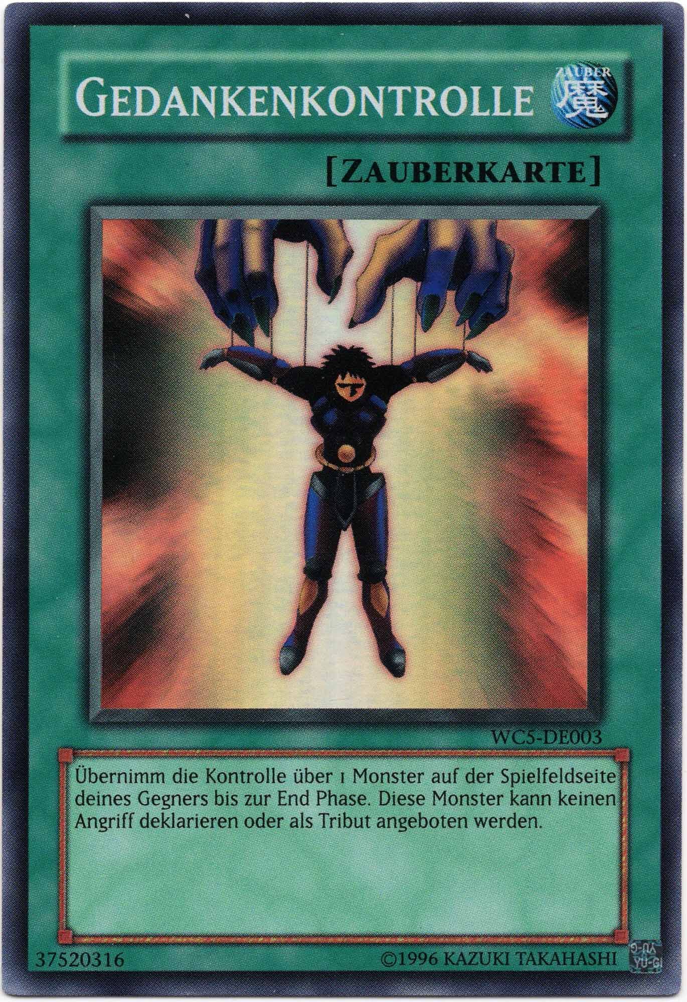 Gedankenkontrolle - WC5-DE003 - Super Rare (Near Mint)