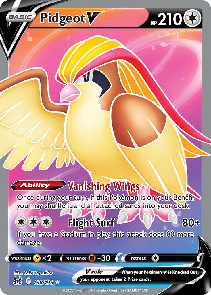 Pidgeot V - 188/217 - EN Pidgeot V - 188/217 - EN