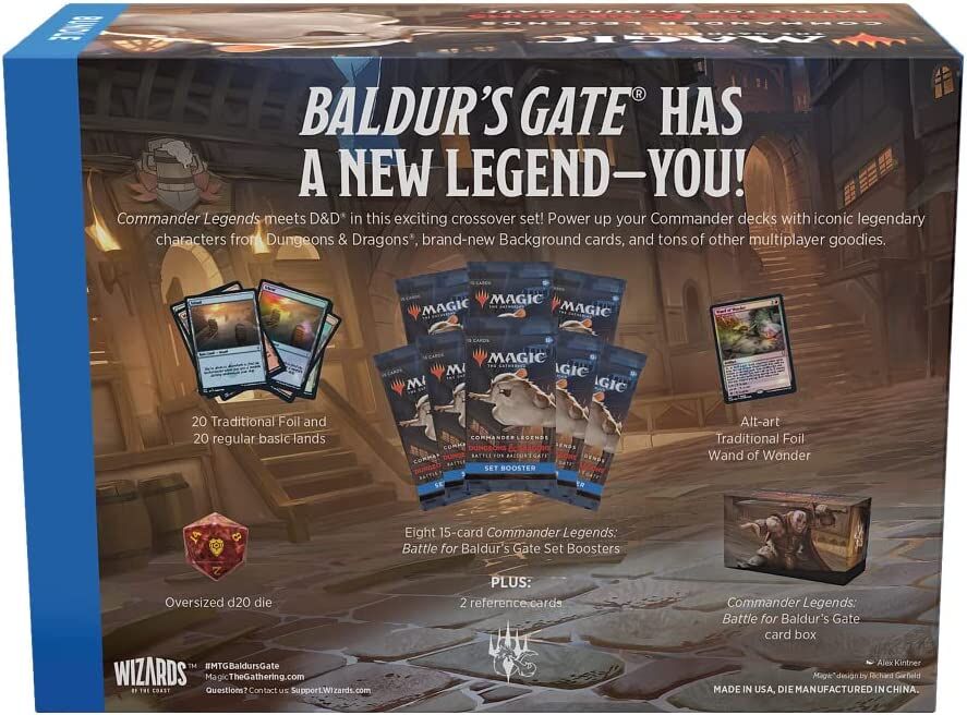 Commander Legends D&D: Battle for Baldur’s Gate Bundle - Magic the Gathering - EN