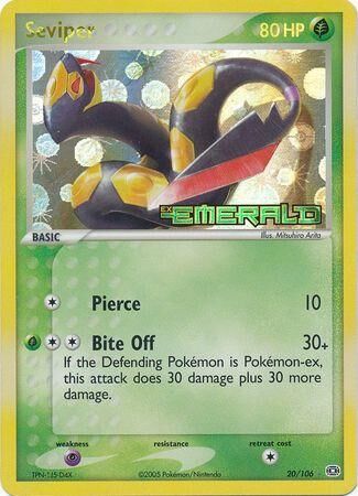 Seviper - 20/106 - Reverse Holo - EN