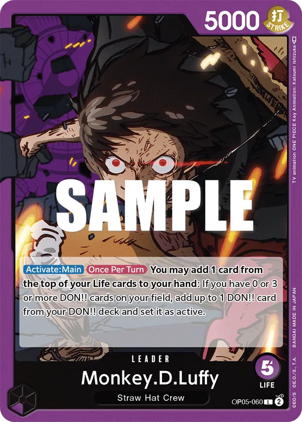 Monkey.D.Luffy - OP05-060 Monkey.D.Luffy - OP05-060