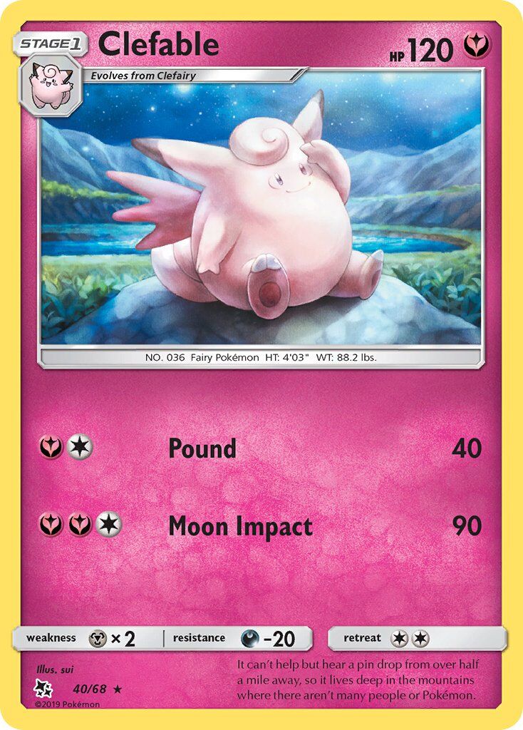 Clefable - 40/69 - EN