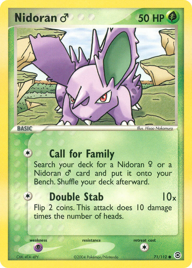 Nidoran Male - 71/112 - EN