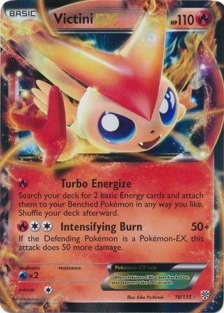 Victini EX 18/135 - Pokémon TCG