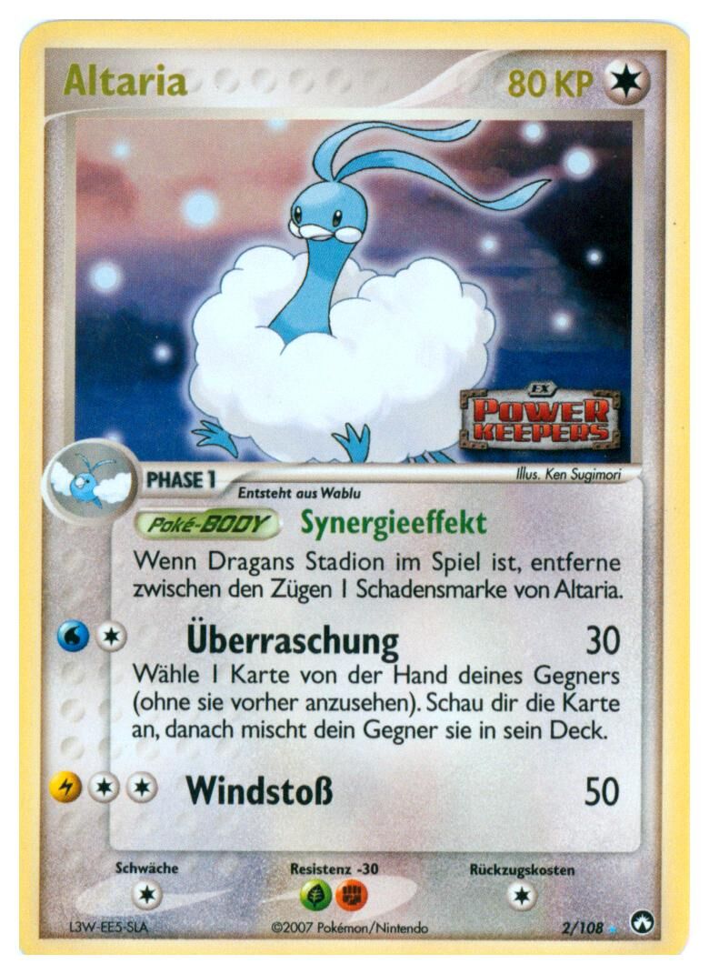 altaria-2-108-pokemon-tcg-near-mint-de Altaria - 2/108 - Pokémon TCG - Near Mint - DE