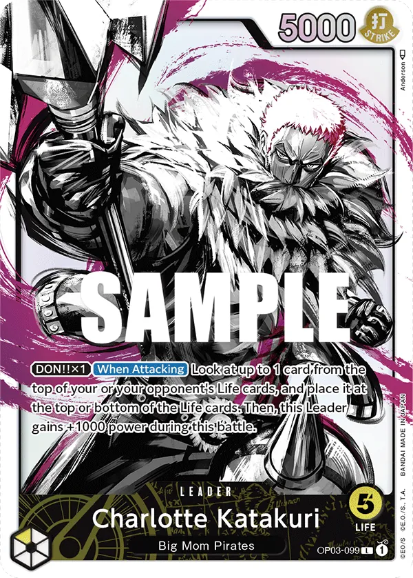 Charlotte Katakuri - OP03-099 - Alternate Art Charlotte Katakuri - OP03-099 - Alternate Art