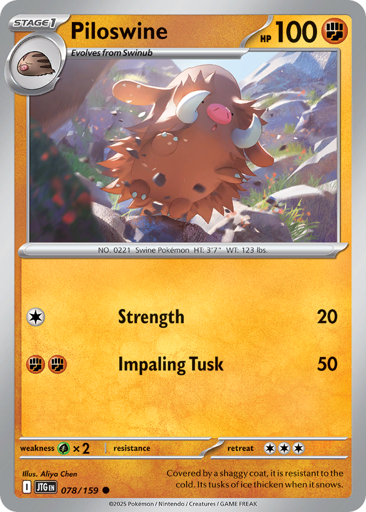 Piloswine - 078/159 - EN
