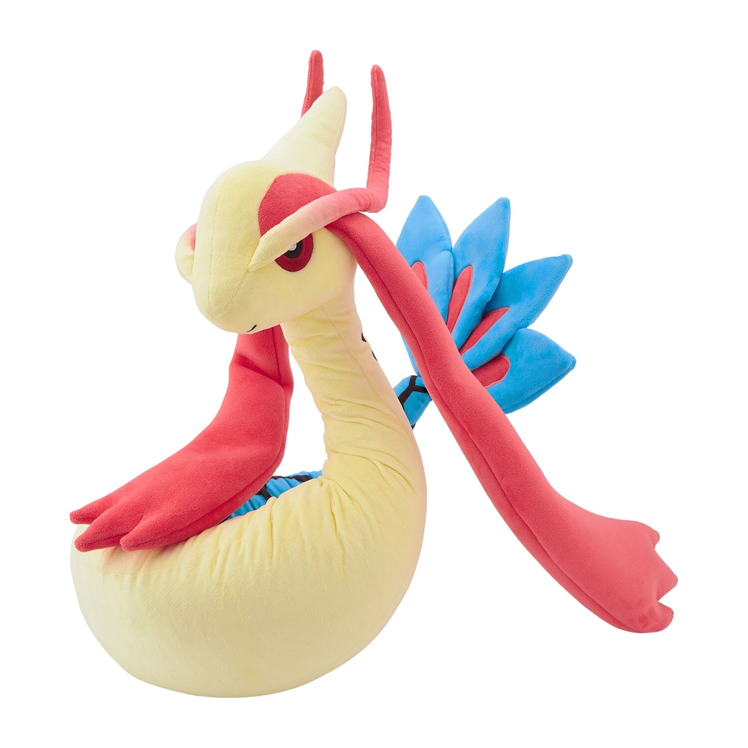 Pokémon Center Original - Long, squiggly stuffed toy Milotic - 135 cm 