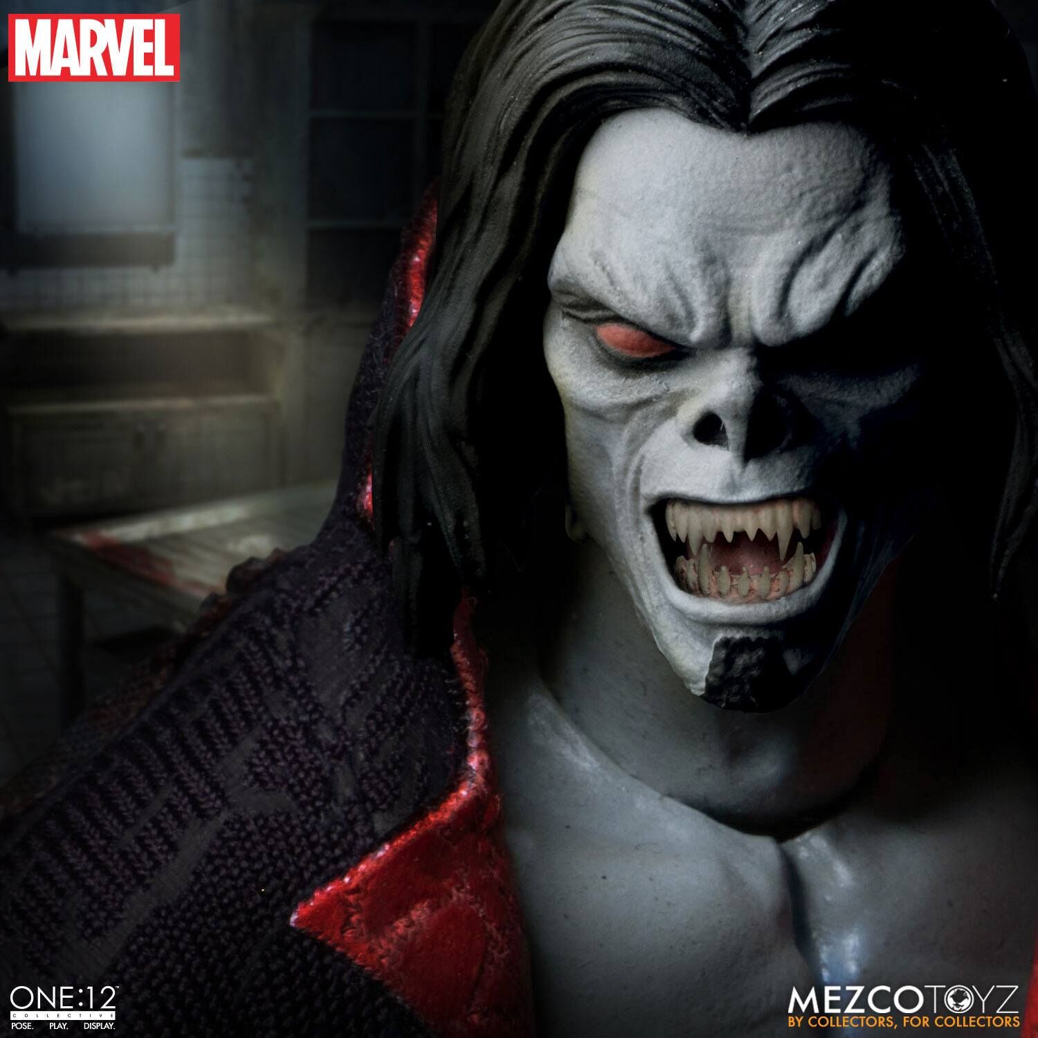 Marvel Universe Actionfigur mit Leuchtfunktion 1/12 Morbius 17 cm