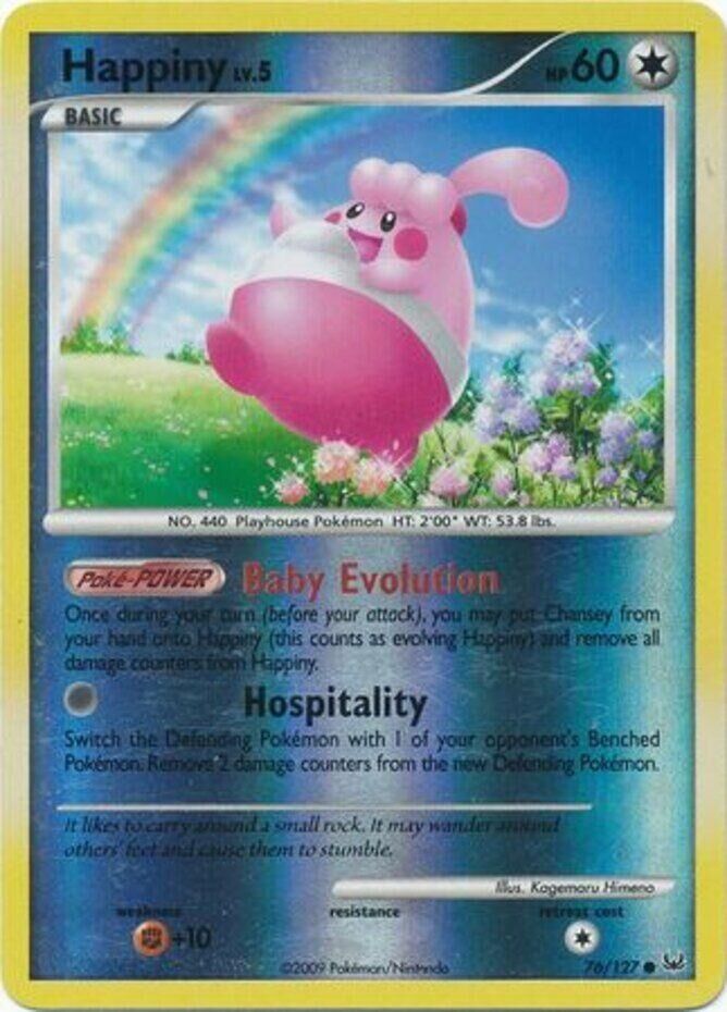 Happiny - 76/127 - Reverse Holo - EN Happiny - 76/127 - Reverse Holo - EN