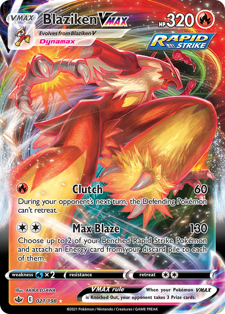 Blaziken VMAX - 021/198 - EN Blaziken VMAX - 021/198 - EN