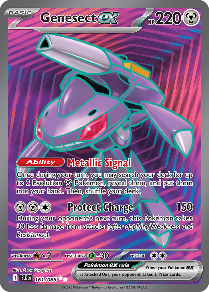 Genesect ex - 161/086 - EN