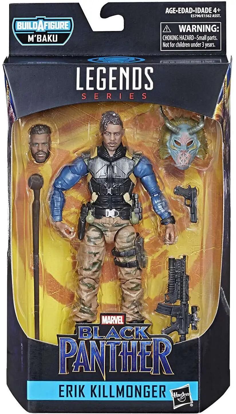 Black Panther Marvel Legends M'Baku Series Erik Killmonger Action Figure [Military]
