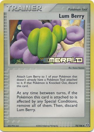 Lum Berry - 78/106 - Reverse Holo - EN Lum Berry - 78/106 - Reverse Holo - EN