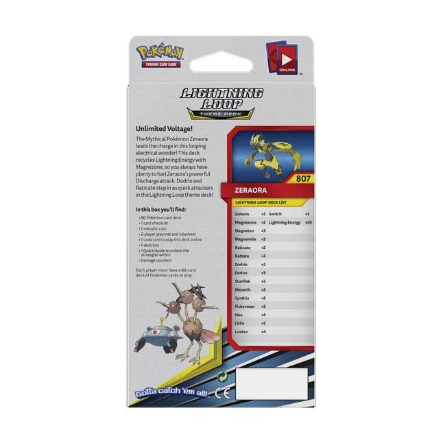 Pokémon Lightning Loop - Unbroken Bonds Theme Deck - EN