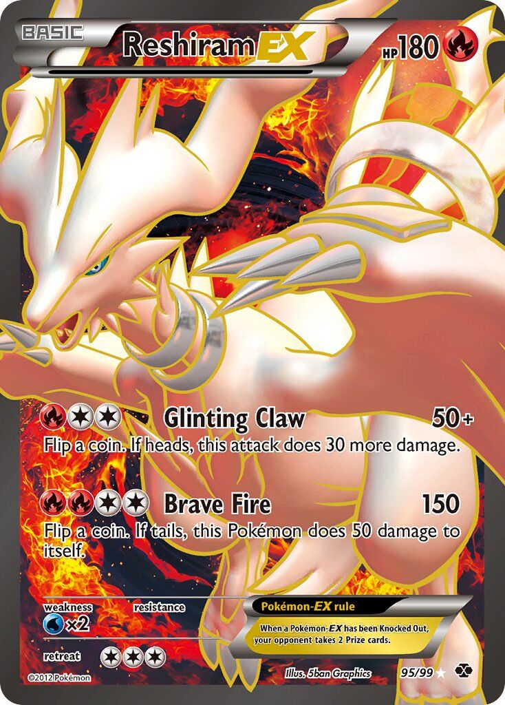 Reshiram-EX - 95/99 - EN Reshiram-EX - 95/99 - EN