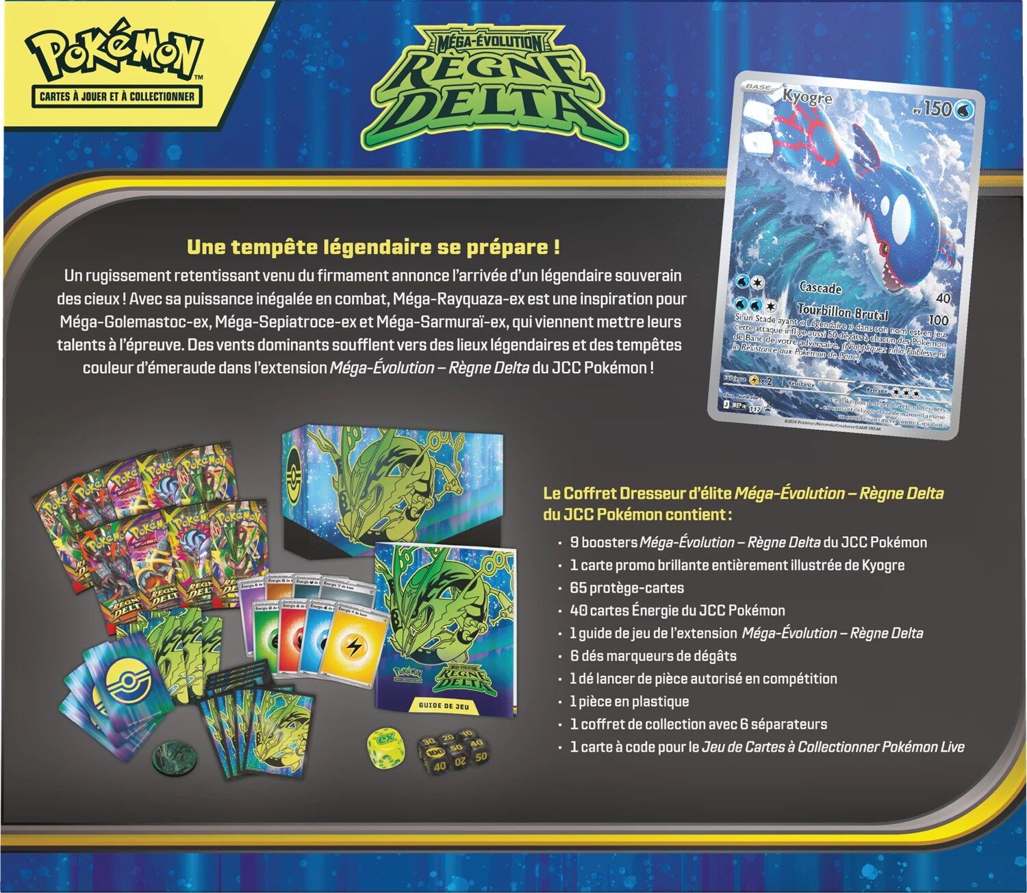 Pokémon TCG: ME06 Règne Delta Elite Trainer Box - FR