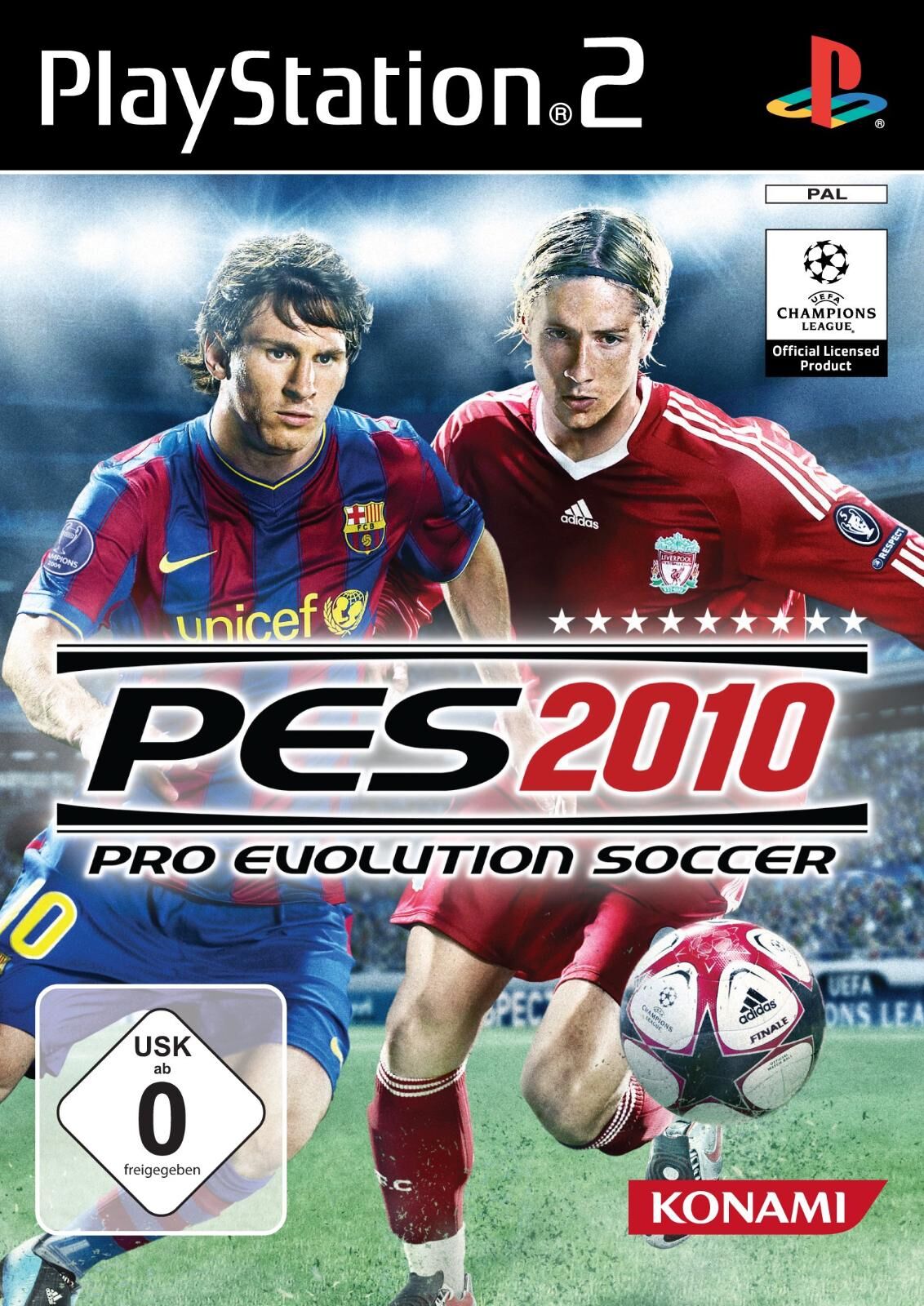 Pro Evolution Soccer 2010 - OVP - PS2